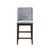 Kody - Upholstered Counter Chair (Set of 2) - Stone Gray