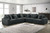 Embrace - 2 Piece Sofa (RAF Chair & LAF Chair) - Charcoal