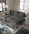 Jarreau Gray 2 Pc. Queen Sofa Sleeper, Chair
