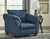 Darcy Blue 4 Pc. Sofa, Loveseat, Chair, Ottoman