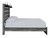Baystorm Gray King Panel Bed Footboard Slat