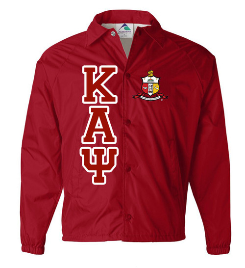 Kappa Alpha Psi Clothing® Crossing Jacket Varsity Lettering