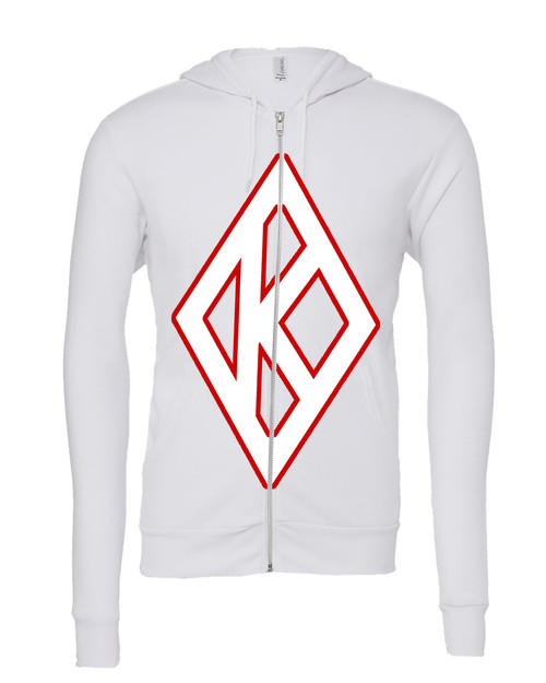 Kappa Alpha Psi Clothing®  Sewn On Diamond K Zip UpD K