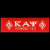 KAPPA ALPHA PSI G714 Woven Emblem W_Heat Seal Backing Only Sold In Groups Of 12 420