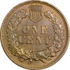 1907 Indian Cent, Choice AU or Better, MPD, Misplaced Date, Snow-30, MPD-011