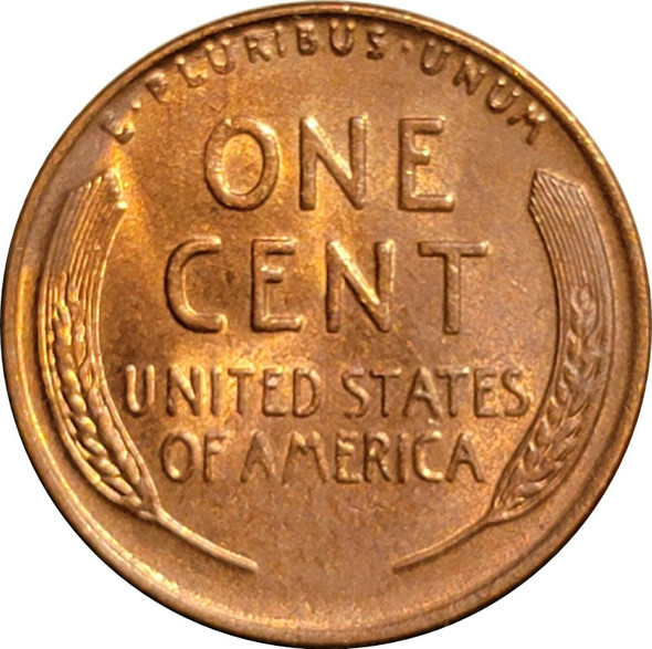 1937-S Lincoln Wheat Cent, Uncirculated Red & Brown, R&B BU