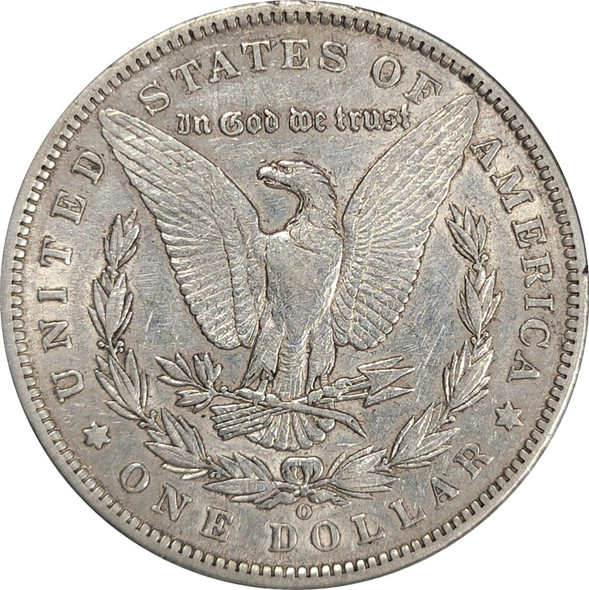 1897-O Morgan Silver Dollar, Lustrous XF to AU Details, Very Lighly Cleaned