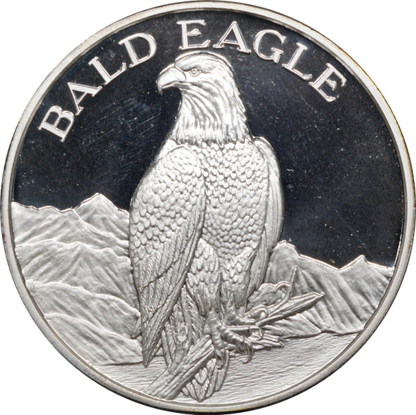 Bald Eagle 2 Troy Oz Silver, Wildlife Series