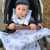 Retro Bicycles & Owls Snuggle Bag to fit Uppababy