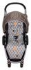 Peekaboo Grey Cotton Pram Liner to fit Agile