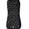 Arrows Black & White Cotton Pram Liner to fit Mountain Buggy 