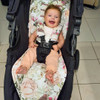 English Rose Cotton Pram Liner to fit Baby Jogger City Mini GT