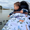 Safari Adventure Waterproof Snuggle Bag to fit Baby Jogger City Mini GT