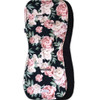 Peonies Black Cotton Pram Liner to fit Silvercross 