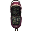 Leopard Black Cotton Pram Liner for Baby Jogger photographed in City Mini