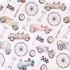 Retro Cars 100% Cotton