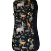 Safari Adventure Black Cotton Pram Liner to fit Mountain Buggy