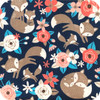 Baby Fox Navy 100% Cotton