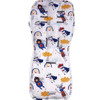 Superheroes Cotton Pram Liner to fit Uppababy - rumble seat size