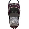 Lace Filigree Grey Snuggle Bag to fit Baby Jogger