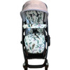 Kookaburras Cotton Pram Liner set in Uppababy Vista (harness strap covers and bumper bar cover optional)