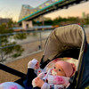 Up and Away Floral Cotton Pram Liner to fit Baby Jogger City Mini GT