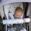 Eucalyptus with Sparrows Cotton Pram Liner for Baby Jogger
