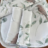 Eucalyptus with Sparrows Cotton Print