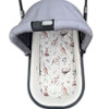 Cute Australian Animals Cotton Waterproof Universal Bassinet Liner