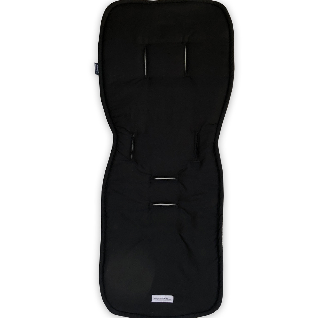 bugaboo cameleon jet black cotton pram liner - Main Image