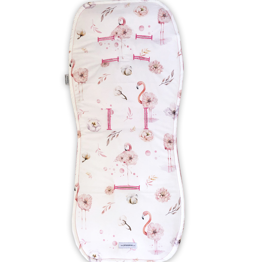 floral pram liner
