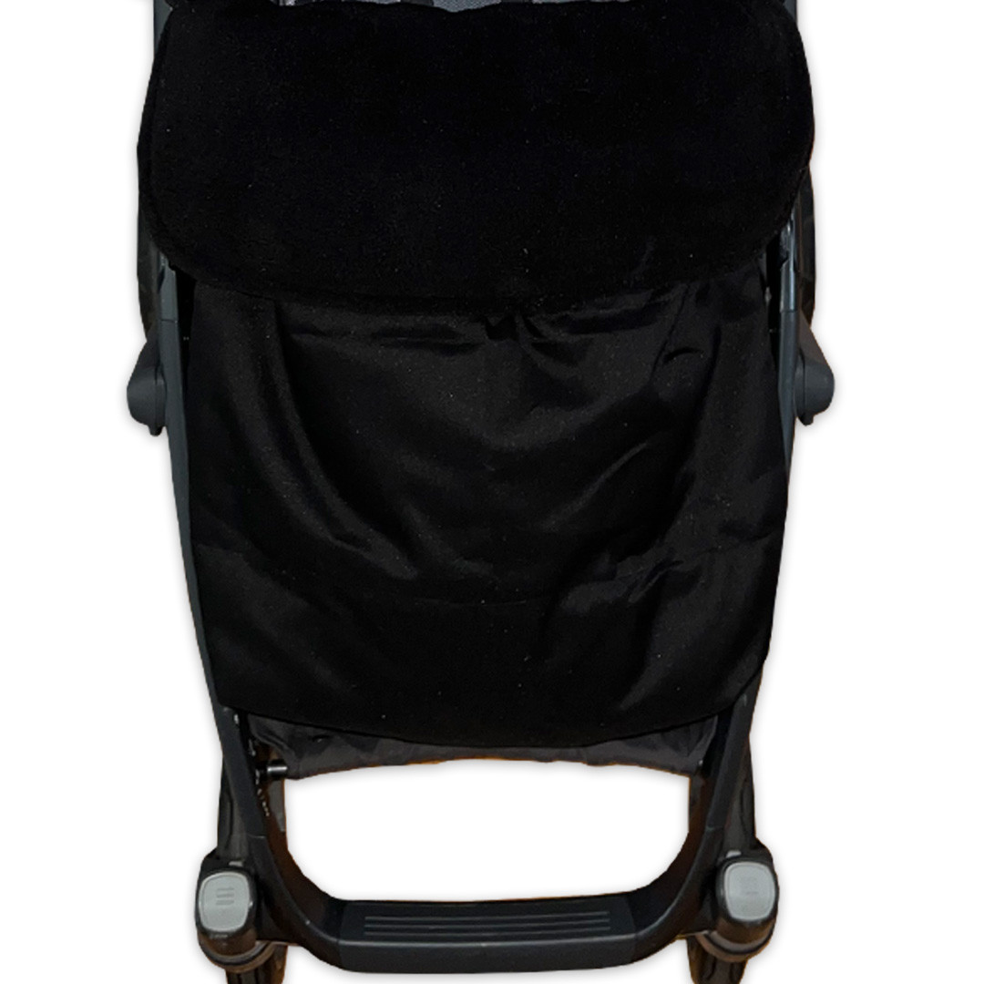 Waterproof black universal fit footmuff - Main Image