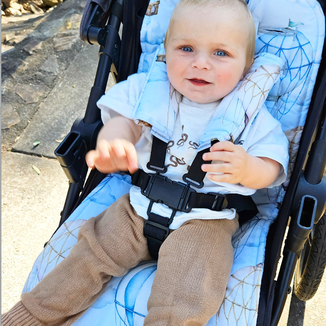 Up and Away Cotton Pram Liner to fit Redsbaby Skip