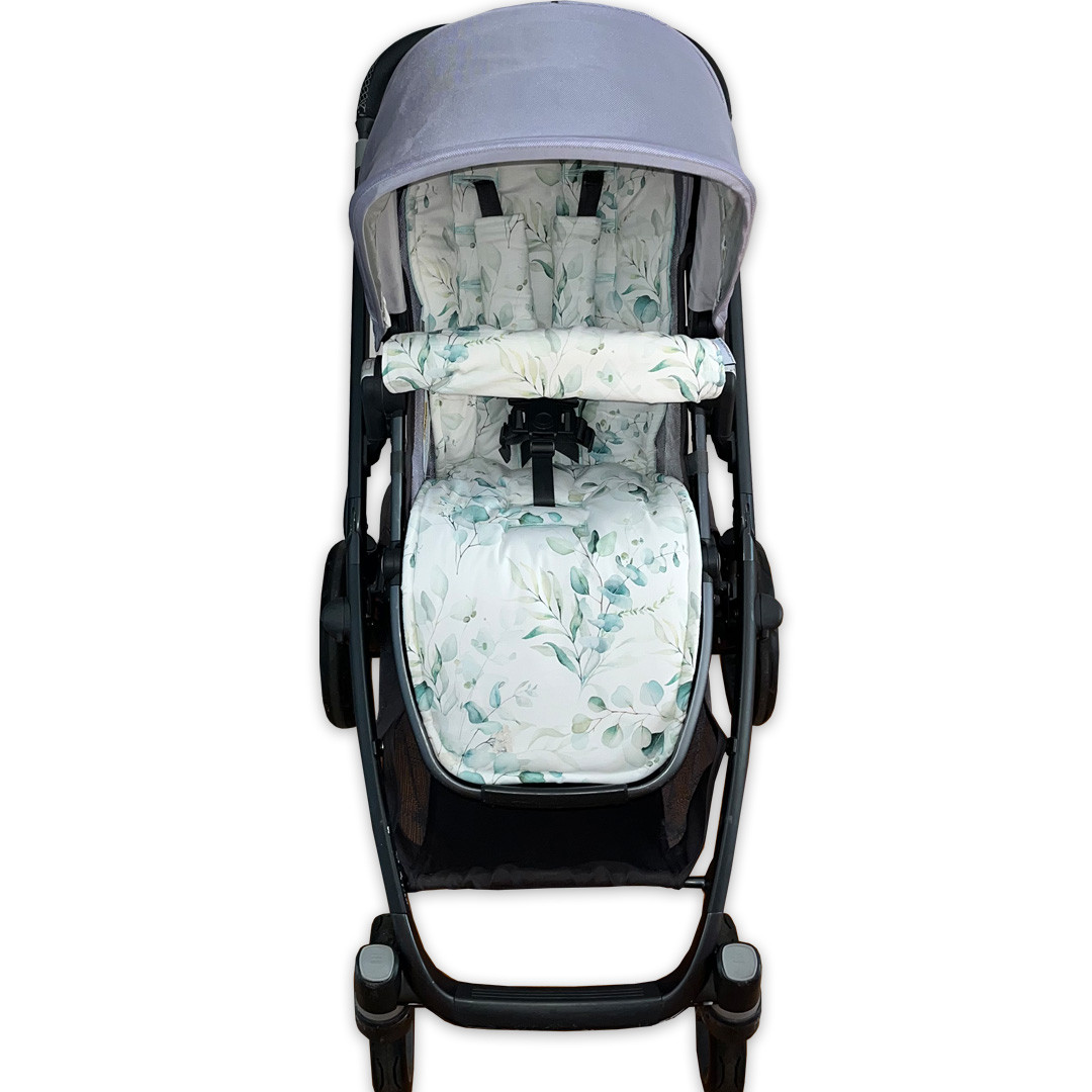 Eucalyptus Cotton Pram Liner to fit Uppababy - Main Image
