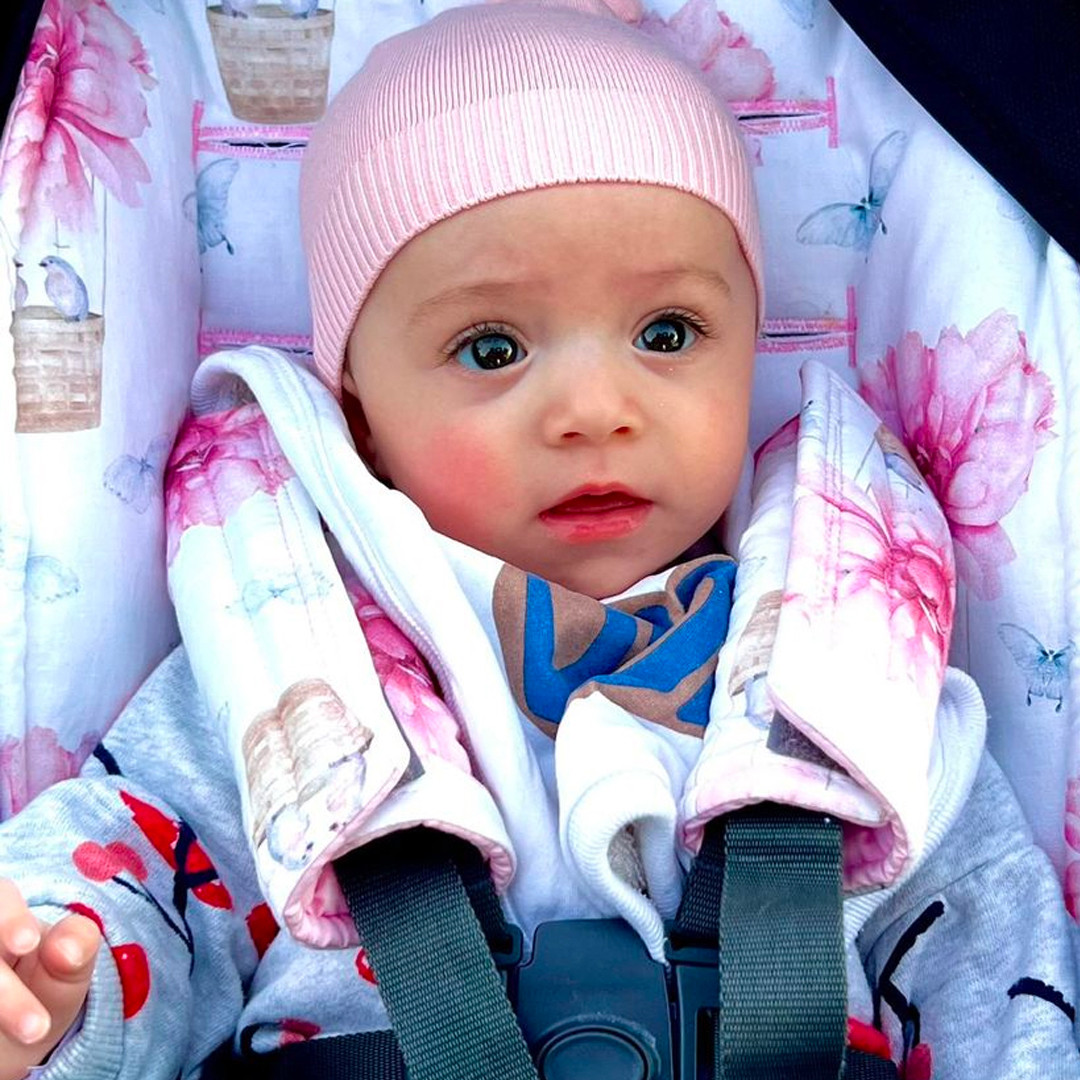 Up and Away Floral Cotton Pram Liner to fit Mountain Buggy