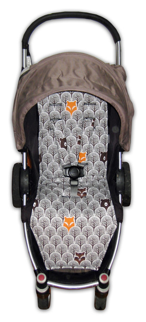 Peekaboo Grey Cotton Pram Liner to fit Agile/Agile Plus/Agile Elite Peekaboo Grey Cotton Pram Liner to fit Agile/Agile Plus/Agile Elite