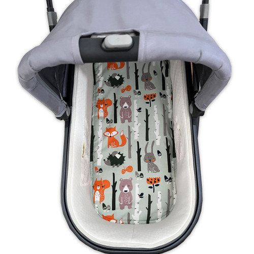 Forest Animals Cotton Waterproof Universal Bassinet Liner