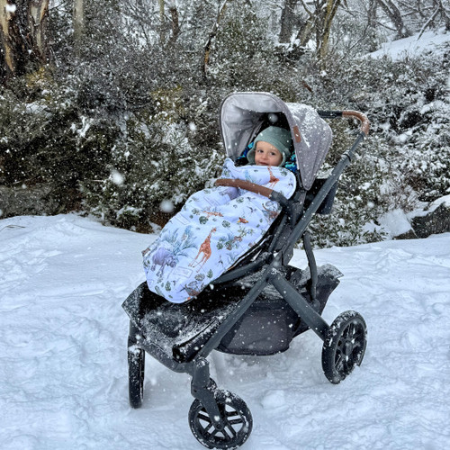 Safari Adventure Waterproof Snuggle Bag in Uppababy Vista v2