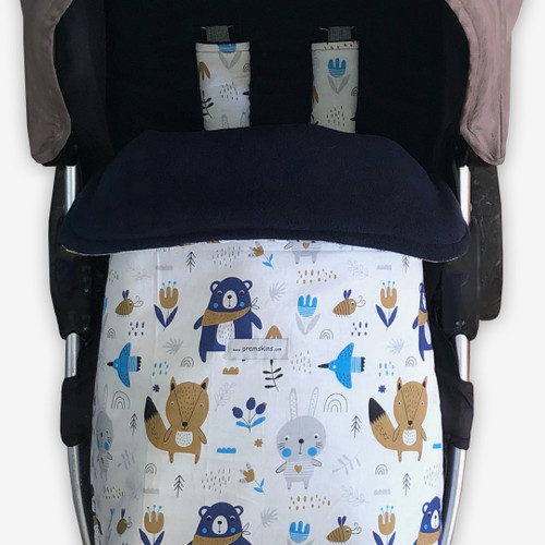 Scandi Woodland Snuggle Bag to fit Baby Jogger City Mini GT