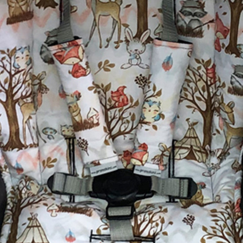 Indian Summer Cotton Pram Liner to fit Mountain Buggy