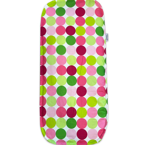 Disco Dot "Sorbet" Cotton Waterproof Universal Bassinet Liner 
