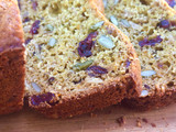 Orange Cranberry Loaf, with our Cranberry Granola. 