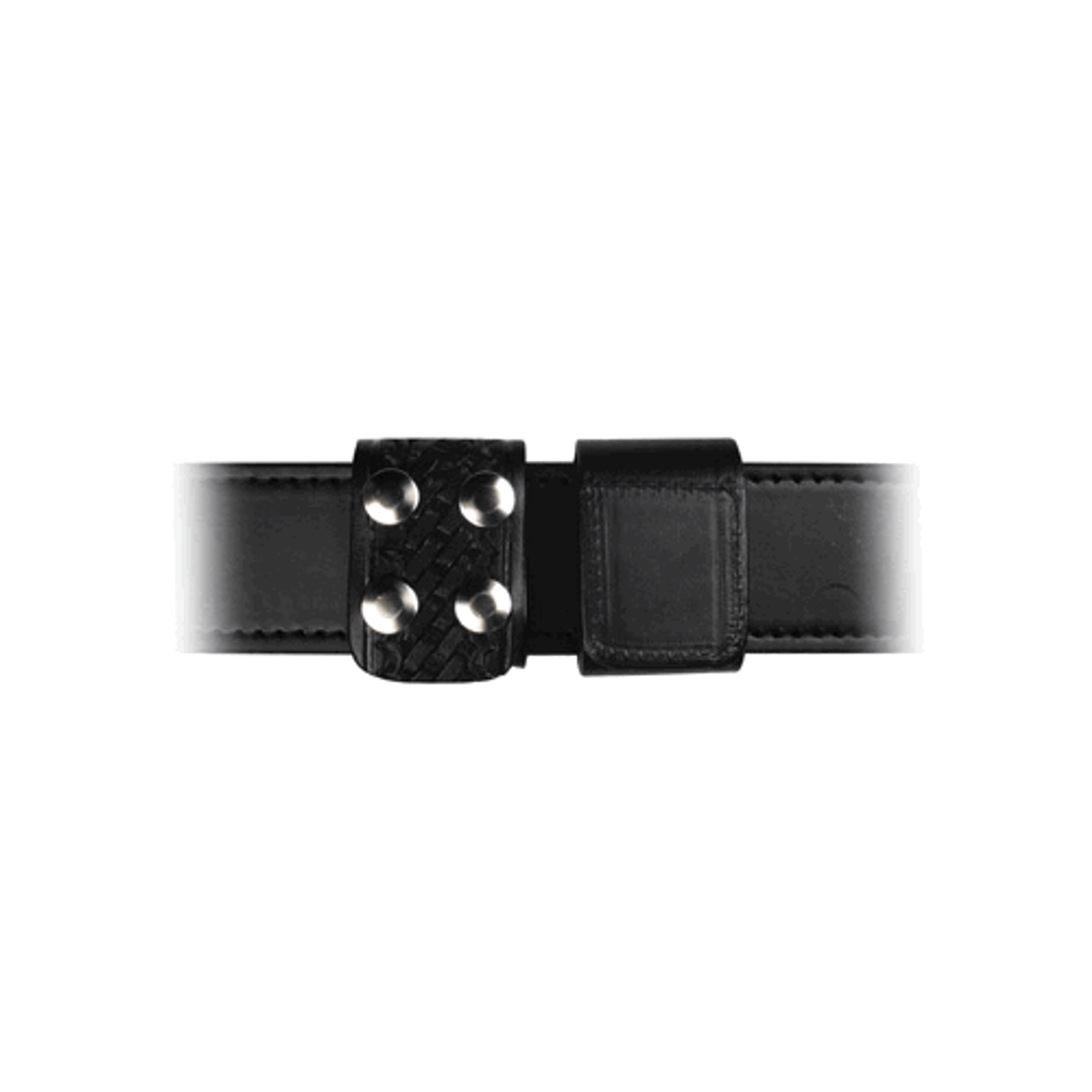 1.5 Bridle Leather Belt, Black w/ Stainless Steel Buckle - The Stronghold