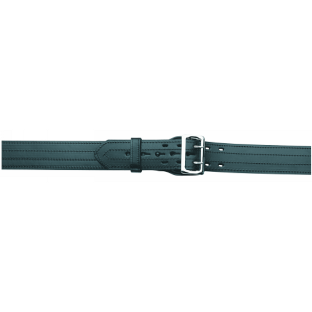 GOULD & GOODRICH  GOULD AND GOODRICH -LINED DUTY BELT, 4 ROW STITCHE