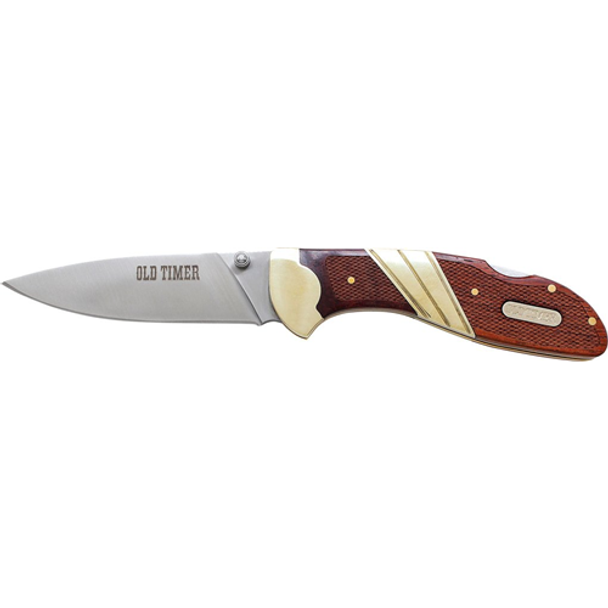 OLD TIMER 044356229876 Old Timer Large Lockback Clip Folder Knife