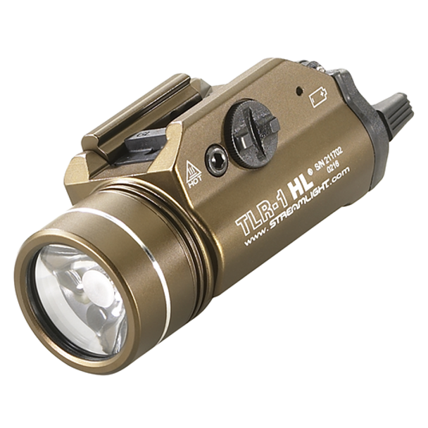 STREAMLIGHT, INC. 080926692671 TLR-1 HL with lithium batteries, FDE-B