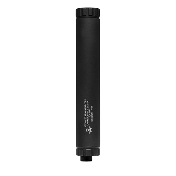 ADVANCED ARMAMENT CORP 847128009566 Illusion 9, 1/2X28, 9mm Pistol Silencer