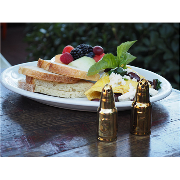 Caliber Gourmet 024718513003 Bullet Salt & Pepper Shaker