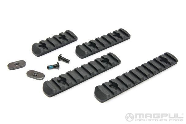 Magpul MOEÂ® Polymer Rail Section, 5 Slots MAG406