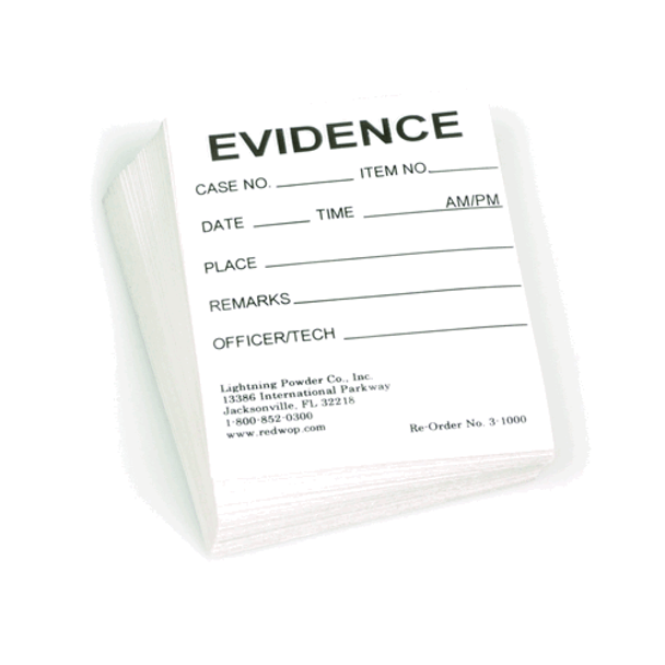 ARMOR FORENSICS 844272014545 EVIDENCE ID LABELS (100)